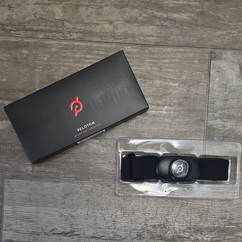 Peloton Black Heart Rate Monitor with Strap